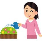 花なかま活動（花の手入れ・植え替え）