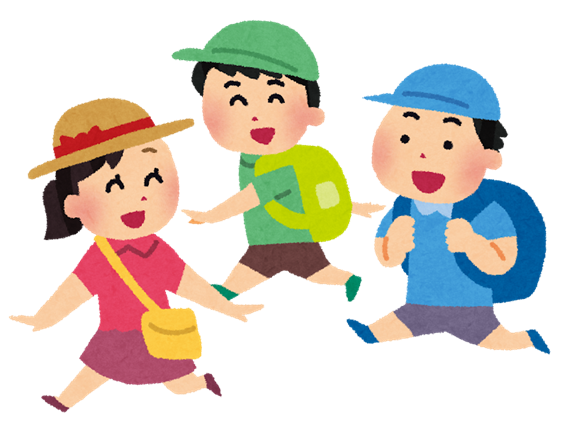 児童夏キャンプの引率